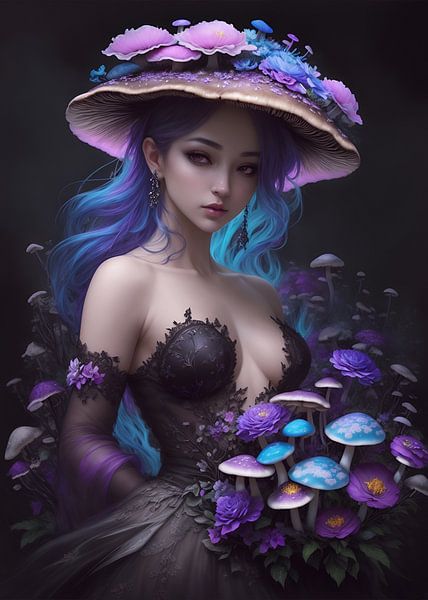 Mushroom Beauty by Biljana Zdravkovic