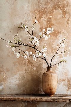 Japandi Bloesem & Terracotta Patina van Marijke Trienekens