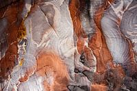 Natural Abstraction - Colours of the Canyon Wall (Jordan)