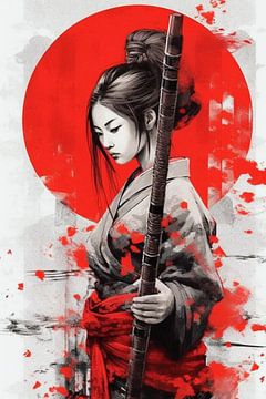 Samurai Women by John Dan