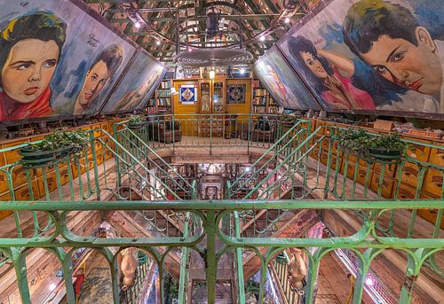 Monument van Riel vanaf de zolder gezien.