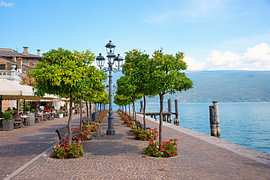 Idyllisch Promenade Gargnano, am Gardasee von SusaZoom