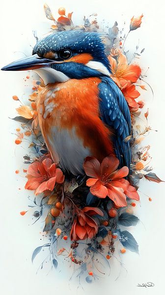 ijsvogel van Gelissen Artworks