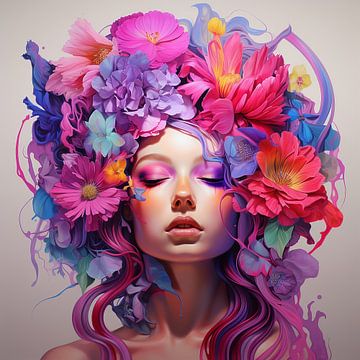 Flowerhead van Liv Jongman