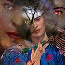 Frida in between everything:  viva la Vida van Rudi Lippi thumbnail