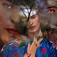 Frida in between everything:  viva la Vida