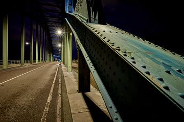 Stalen constructie oude Zwolse IJsselbrug van Jenco van Zalk