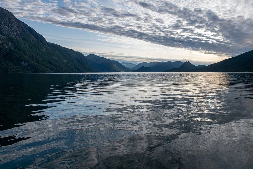 View in Andalsnes harbour by Hanneke Luit