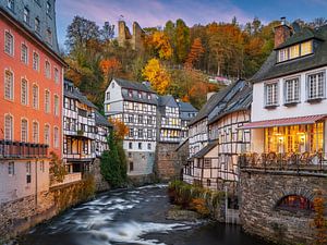 Herbst in Monschau, Deutschland