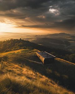Landschaftsbild: Goldene Harmonie
