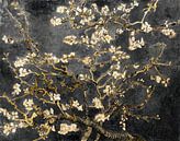 Almond blossom by Vincent van Gogh (black) by Masters Revisited thumbnail
