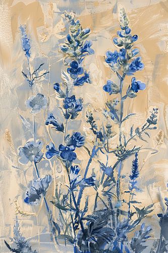 Bloemen Monet Stijl | Bloemenveld Impressionisme