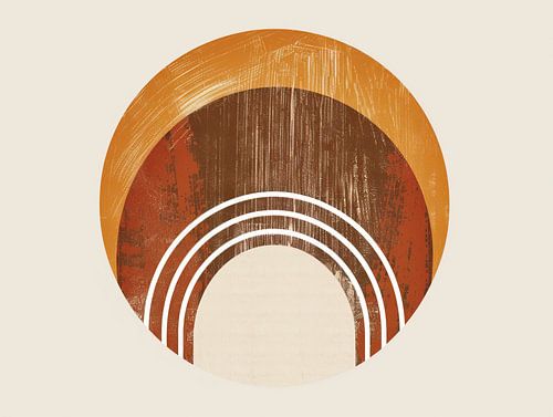 Travail minimaliste boho