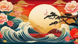 Het Japanse landschap in de kunst