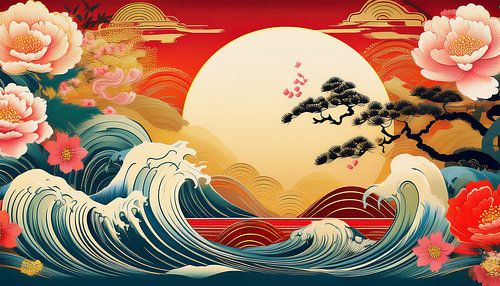 Het Japanse landschap in de kunst