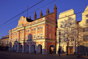 Rathaus Rostock II von Patrick Lohmüller