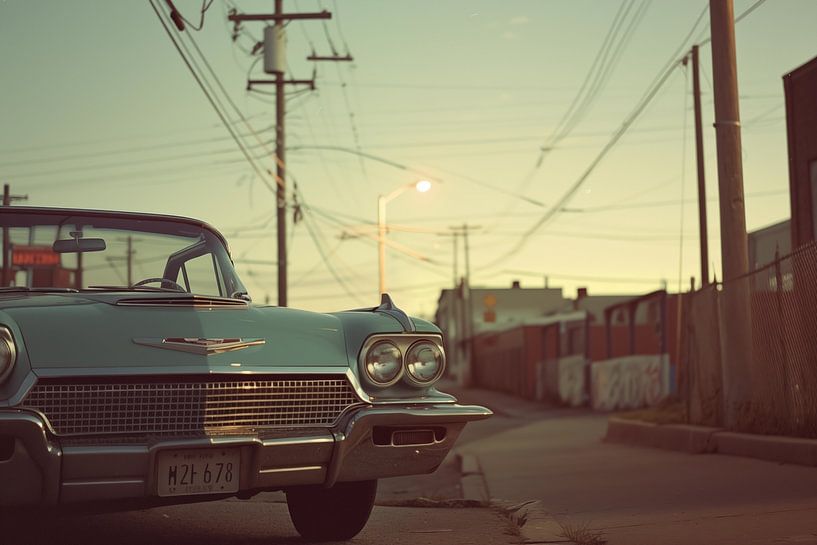 Oldtimer Chevy vintage cinematisch van TheXclusive Art