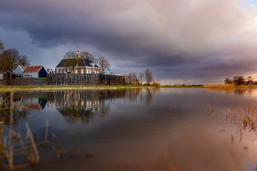 Schokland under water