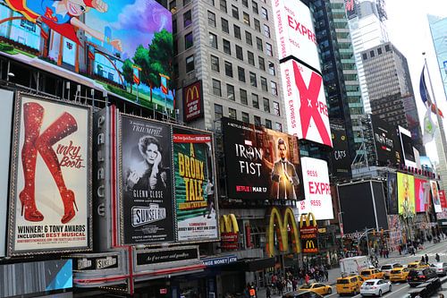 Times Square New York van Charella Hulsbosch