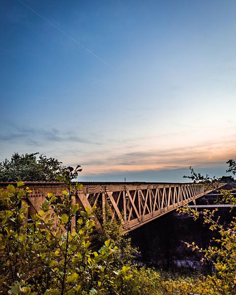 Pont Moerputten (vue latérale) Coucher de soleil 's-Hertogenbosch par Zwoele Plaatjes