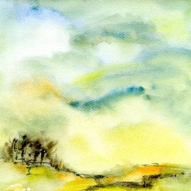 Trees in the light by Claudia Gründler