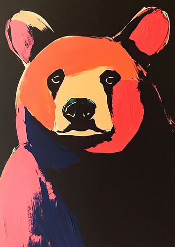 Colourful Bear | Bear Colour by Modern Collection