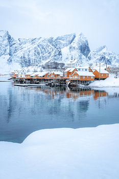 Village de l'Arctique