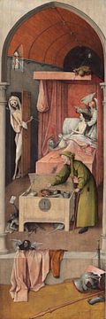 Der Tod und der Geizige, Hieronymus Bosch