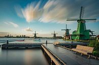 Zaanse Schans im Abendlicht von Mirjam Boerhoop - Oudenaarden Miniaturansicht