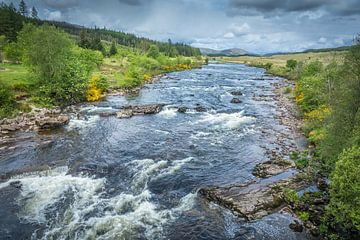 De Orchy bij Bridge of Orchy, uitzicht naar het noorden van Christian Müringer