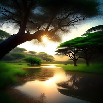 Ray of light by All Africa