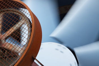 Detail van een ventilator 