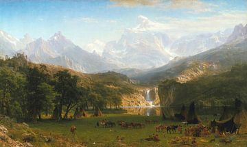De Rocky Mountains, Lander's Peak, Albert Bierstadt