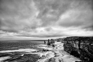 Twaalf apostelen, Port Campbell National Park, Great Ocean Road, Victoria, Australië van Tjeerd Kruse