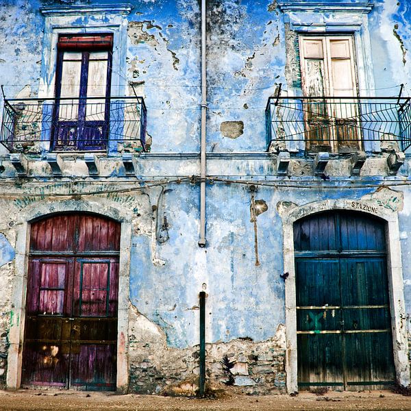 Mystical haunted house on the island of Sicily by Silva Wischeropp