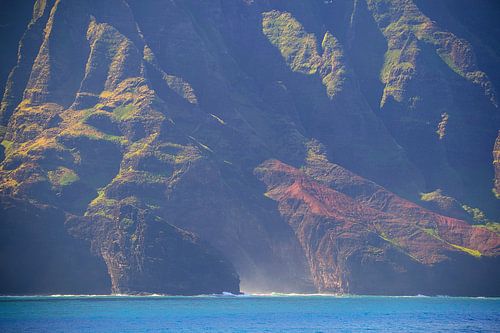 Nā Pali kust kleuren
