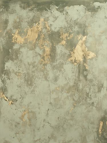 Texture vert sauge et or
