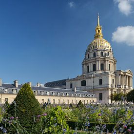 Garden Eglise du dome in Paris by Rene du Chatenier