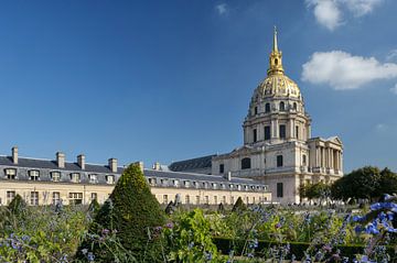 Garten Eglise du dome in Paris von Rene du Chatenier