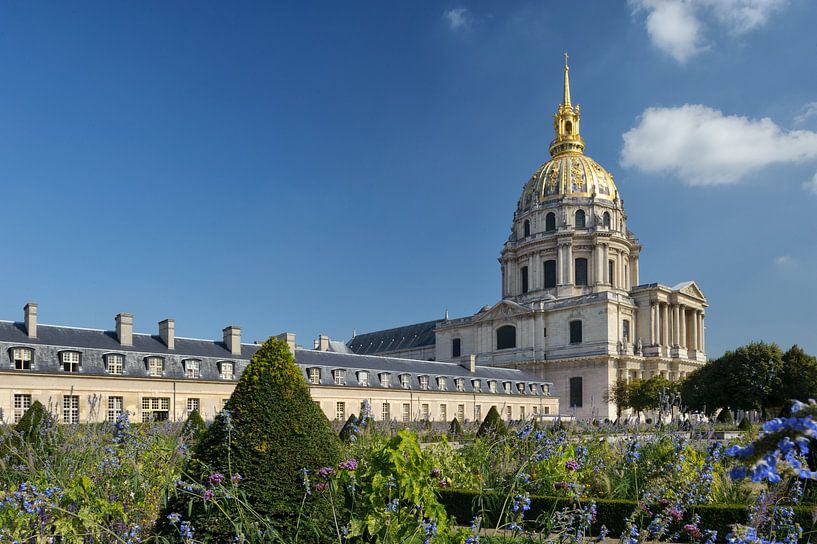 Garten Eglise du dome in Paris von Rene du Chatenier