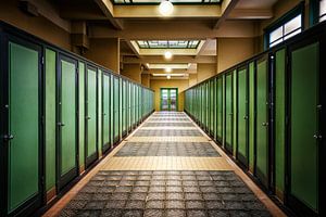 Les bains publics Art déco