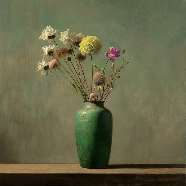 Vase à fleurs | Serenity Bloom par Caprices d'Art