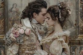 Romance rococo intemporelle à Venise sur Jorali Beaux-Arts