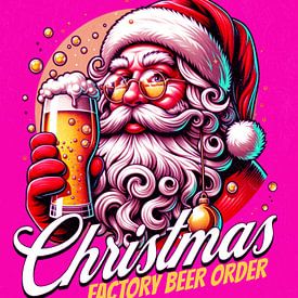 Joyeux Noël Commande de bière d'usine sur Artkreator