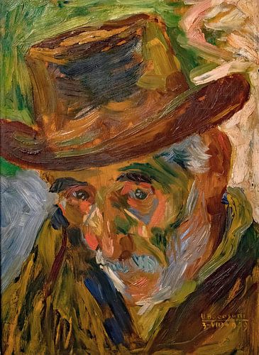 Umberto Boccioni, chef d'un vieil homme - 1909