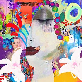 Flowers from Klimt van Nicole Habets