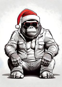 King Kong kerstmuts van Vicky Hanggara