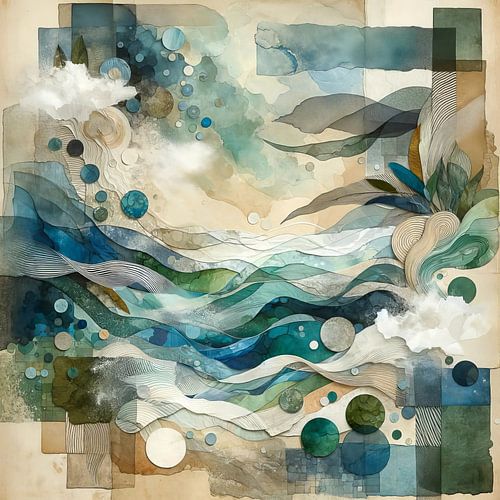 Collage Dromen van overzee