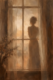 Behind the window by FoXo Art