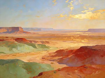 Endless Plains of Quiet Light by Mellow Art